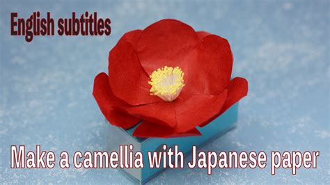 How To Make Origami Camellia Origami Flower 3D Camellia Paper