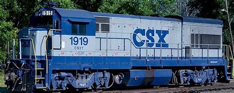 A Old Csx Ge U18b Locomotive Jacob Flickr