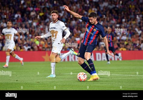 Barcelona Spain August Fc Barcelona V Pumas Unam Robert