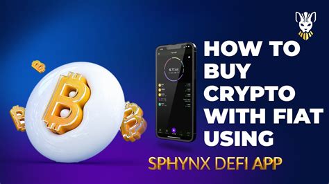 How To Buy Crypto With Fiat Using Sphynx Defi App Youtube