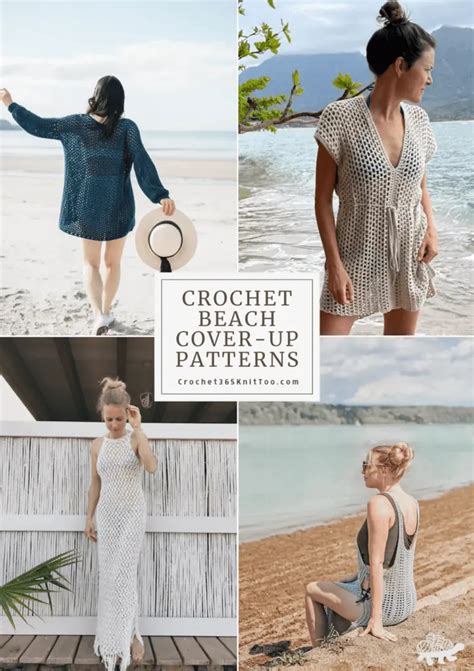 Crochet Beach Cover-Up Patterns - Crochet 365 Knit Too