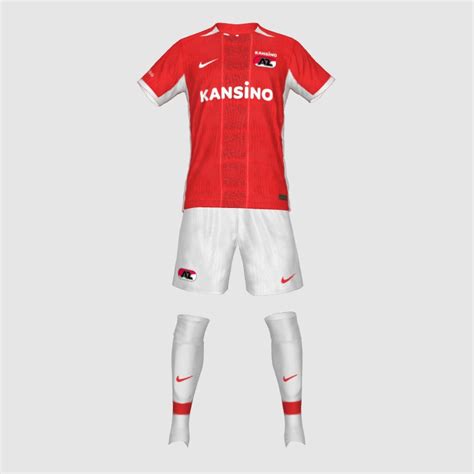 AZ Alkmaar Home 24 25 PES Master Kit Creator Showcase