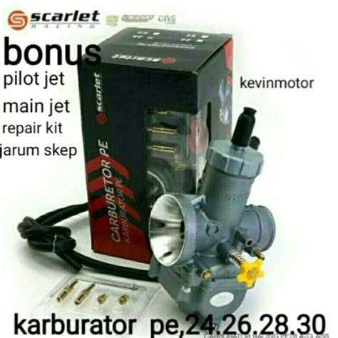 Jual Karbu Karburator Pe Scarlet Pe Asli Scarlet Sudah