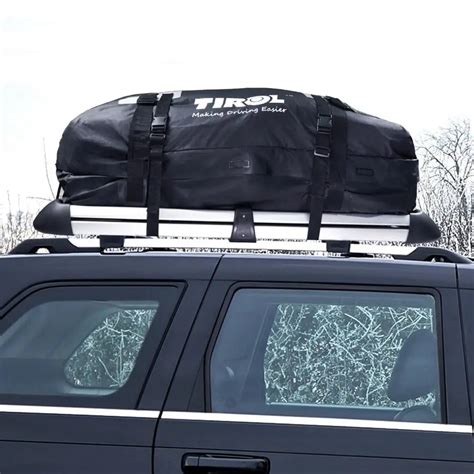 Bolsa De Bagagem De Tecido Oxford Para Teto De Carro Bolsa Universal