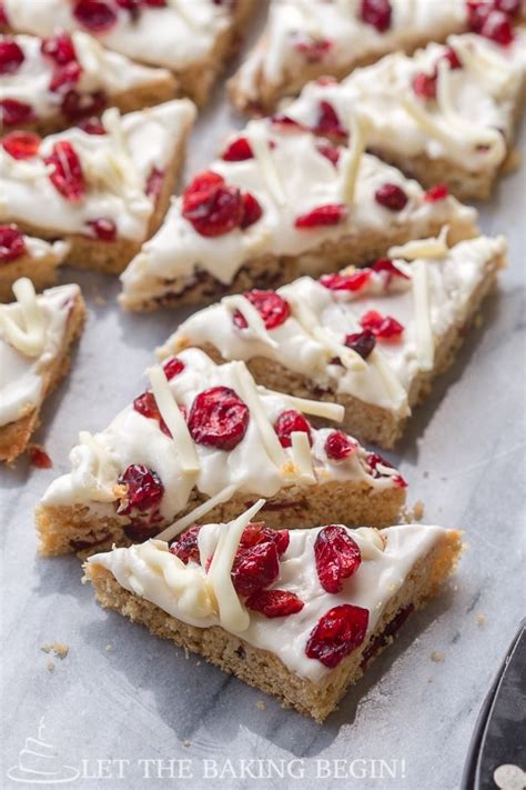 Copycat Starbucks Cranberry Bliss Bars Let The Baking Begin