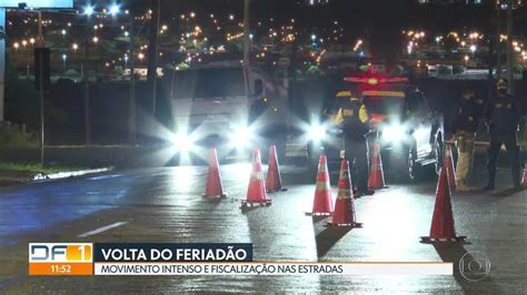 Prf Fiscaliza Motoristas No Feriad O Prolongado Df G