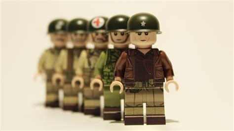 Every United Bricks Ww2 Us Army Minifigures Youtube