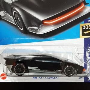 Mattel Other Hot Wheels Knight Rider Kitt Concept Black 223 Hw Screen Time Collection Poshmark