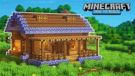 Minecraft How To Build Simple Starter House Starter House Tutorial