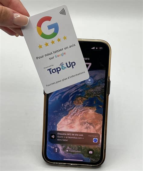 Pack 3 Cartes NFC Avis Google Boostez Vos Avis En Ligne Tap Up