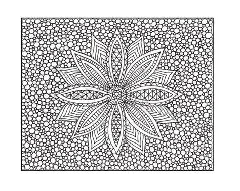 Desenho De Zentangle Flor De P Scoa Para Colorir Tudodesenhos