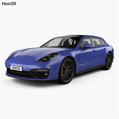 Porsche Panamera GTS Sport Turismo 2022 3D model - Download Sedan on ...