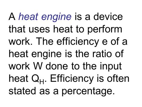 The Second Law Of Thermodynamics The Heat Flow Statement Heat Flows