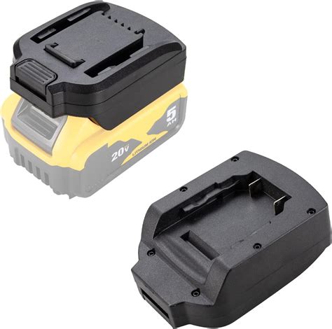 Amazon Crivnhar Battery Convert Adapter For Dewalt 18V 20V Li Ion