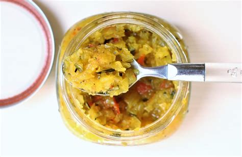 Sweet And Spicy Zucchini Relish