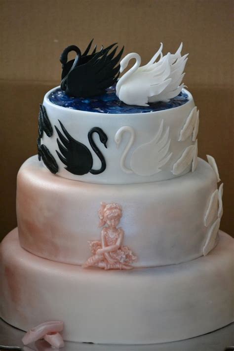 Swan Lake Birthday Cake Swan Lake Inspired Birthday Cake For My 13 Year