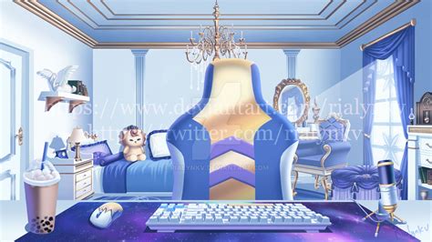 Vtuber Room By Rialynkv On Deviantart