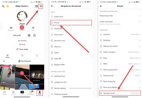 Cara Mengetahui Siapa Yang Melihat Profil Tiktok Mudah