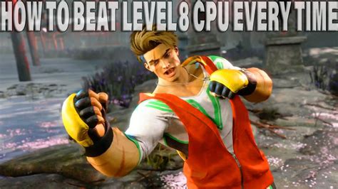 How To Beat Level 8 Cpu Every Time Street Fighter 6 Demo Ryu Vs Luke