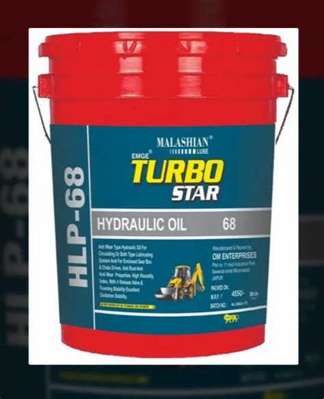 Heavy Vehicle Emge Turbo Star Hydrolic Oil 32 46 68 No 26 Ltr For