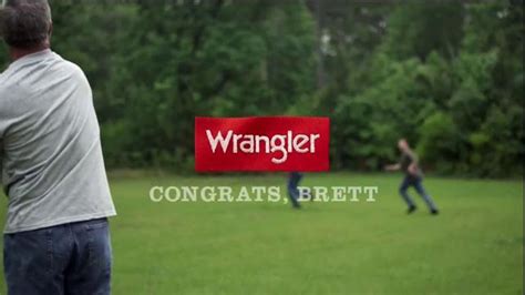 Wrangler Jeans TV Commercial, 'Congrats' Featuring Brett Favre - iSpot.tv