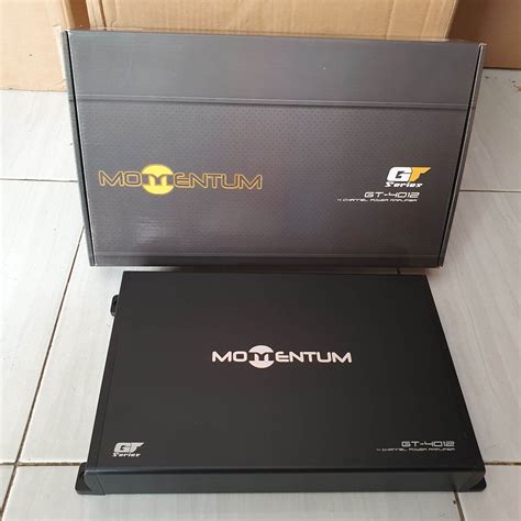 Power Amplifier Momentum GT 4012 4 Channel Lazada Indonesia