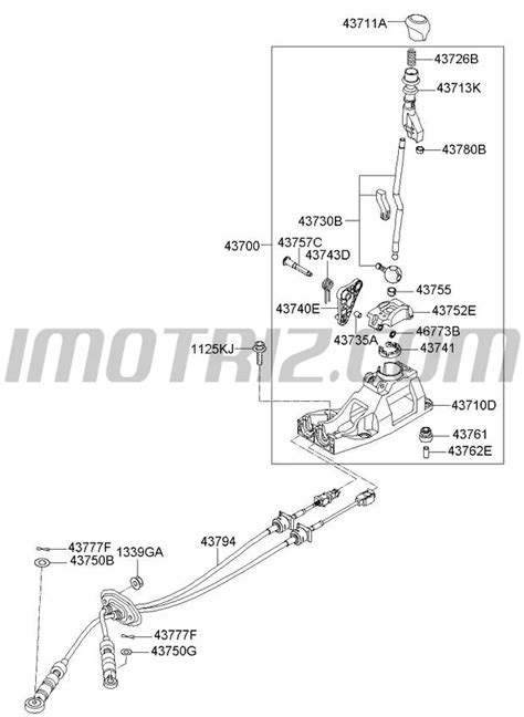 Buje Control Cambios Elantra Xd D Marca Hyundai Genuine Parts