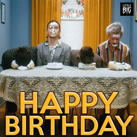 Funny Happy Birthday Minions GIF