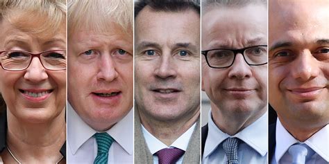 Here are the confirmed candidates for the Tory leadership contest ...