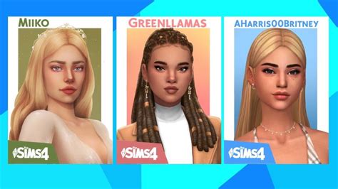 Donde Descargar Peinados Para Los Sims Cc Folder Youtube