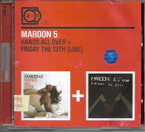 Jual CD Maroon 5 Hands All Over Friday The 13th Di Lapak ET 45 Music