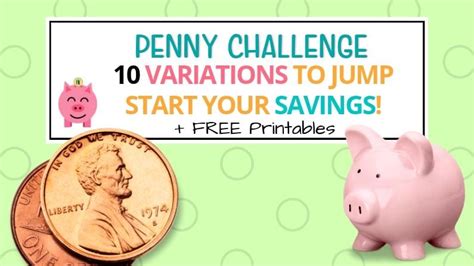 10 Penny Challenge Variations to Jump Start Your Savings - Hassle Free ...