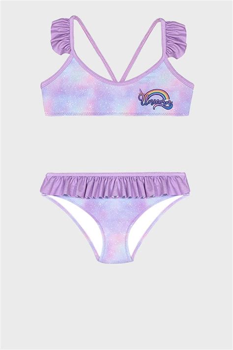 SLIPSTOP Aida UPF Uv Korumalı Fırfırlı Bikini Kız Çocuk BİKİNİ SB Fiyatı