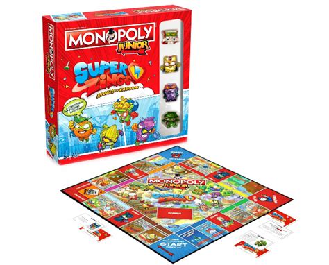 Bezp Atna Dostawa Na Ca Ym Wiecie Junior Super Zings Gra Monopoly