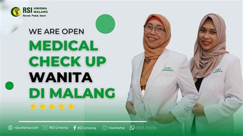 Medical Check Up Wanita Lengkap Di Malang Rsi Unisma