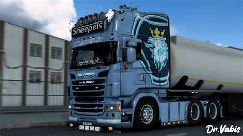 Ets Rjl Sneepels Scania R Topline Modifiye Euro Truck