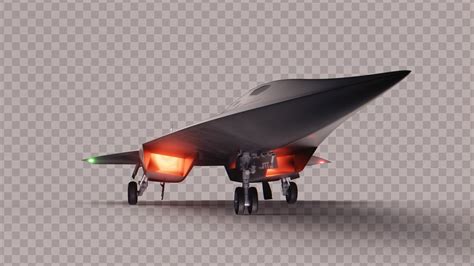 Sr 72 Darkstar From Top Gun Maverick 3d Model Turbosquid 2068606