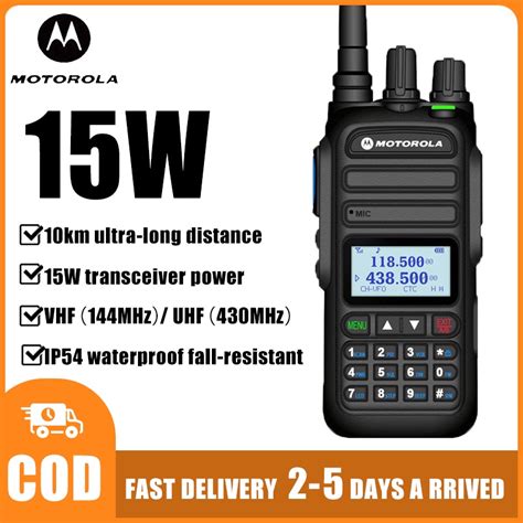 Jual K Headset HT MOTOROLA 370S WALKIE TALKIE Type C Charging Port IP54