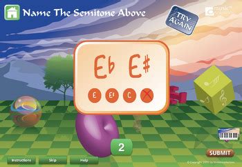 Tones And Semitones Music Theory Distance Learning Digital Activity