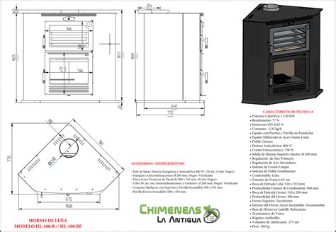 Horno De Le A De Rinc N Modelo Hl R Interior Vermiculita