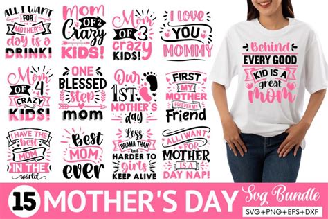 Mothers Day Svg Bundle 20 Beautiful Designs For Personaliz