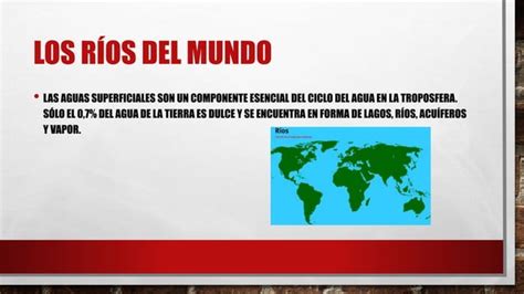 Geografia De Los Rios Del Mundo Ppt