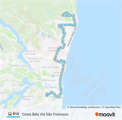 L Nea Horarios Paradas Y Mapas Costa Bela Via S O Francisco