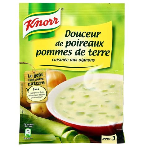 Knorr Soupe Déshydratée Douceur De Poireaux Pomme De Terre Knorr DRH