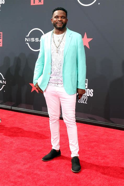 LOS ANGELES JUN 26 Darius McCrary at the 2022 BET Awards at Microsoft