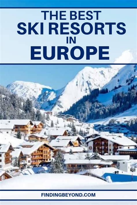 ski resorts  europe