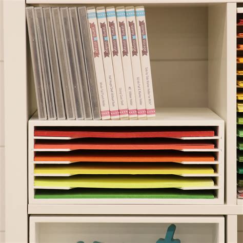 12x12 Paper Storage Ikea Kallax Store 100