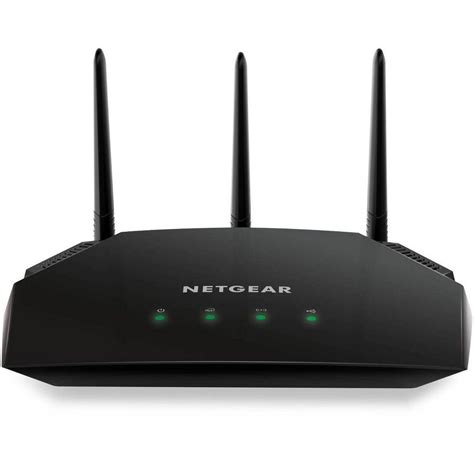 Netgear AC1750 Smart WiFi Router - 802.11 AC Dual Band Gigabit - Black ...