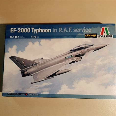 3114 Euro Fighter EF 2000 FGR 4 Typhoon Italeri 1457 Kaufen Auf Ricardo