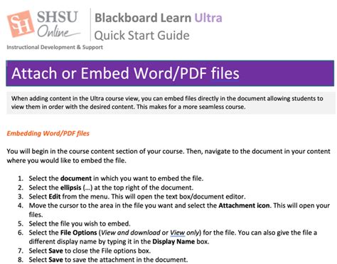 Attaching Or Embedding Files In Ultra Documents Instructor Quick